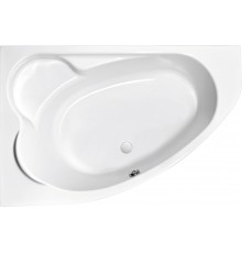 Акриловая ванна Cersanit Kaliope L 170x110 см, с ножками, асимметричная