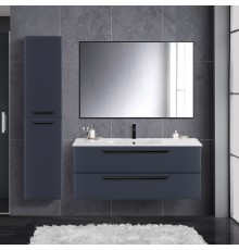 Мебель для ванной комнаты Cezares Eco Cer 120, grafito, ручки черные