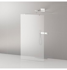 Душевая перегородка Cezares Liberta -L-2-115-120-C-Cr профиль хром, стекло прозрачное