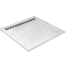 Поддон для душа Cezares TRAY-AS-A-80-30-W 80x80, с сифоном, белый