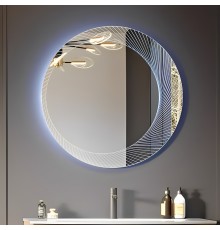 Зеркало круглое Cezares 45053 80x80 с LED-подсветкой