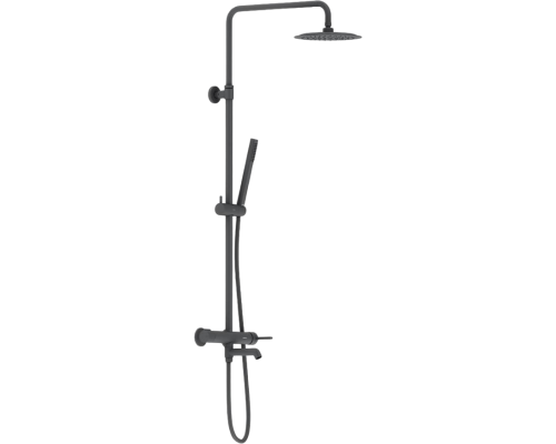 Душевая стойка Damixa Scandinavian Pure 936740300 черный матовый