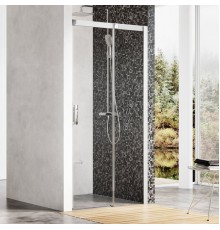 Душевая дверь в нишу Ravak Matrix MSD2-110 R Transparent, профиль сатин