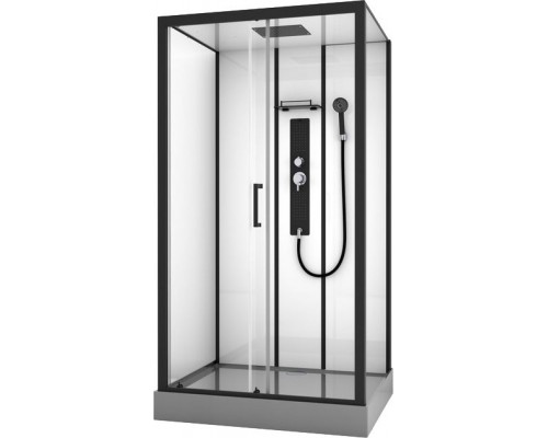 Душевая кабина Black White Galaxy G8008 900х1150х2150, с низким поддоном