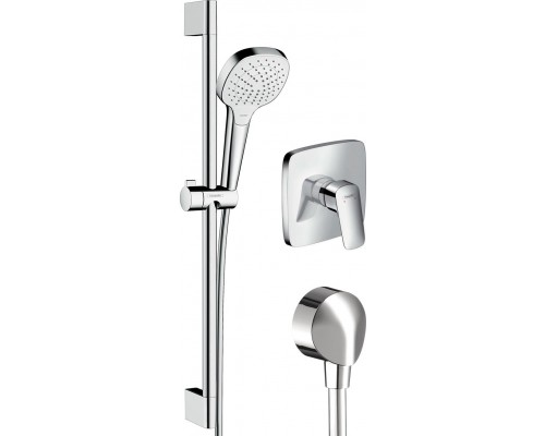 Душевой комплект Hansgrohe Logis 71605000 смеситель + душевой гарнитур + шланговое подключение