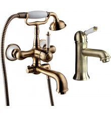 Комплект для ванной Lemark Villa LM4812B + LM4806B