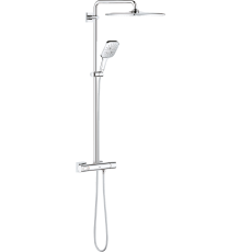 Душевая стойка Grohe Rainshower SmartActive 310 26649000 с термостатом, хром