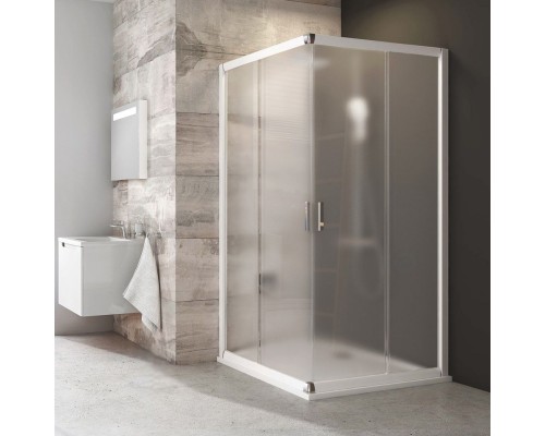 Душевой уголок Ravak Blix BLRV2K 120х110, Grape, профиль белый