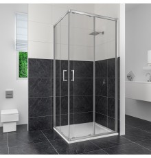 Душевой уголок RGW Classic CL-34 80х80, профиль хром