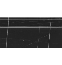 Плинтус Kerama Marazzi Греппи глянцевый, ректифицированный 20х40, черный