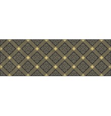 Декор Laparet Royal глянцевый 20x60 черный