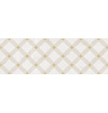 Декор Laparet Royal глянцевый 20x60 кофейный светлый