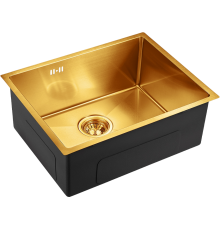 Мойка кухонная Emar PVD EMB-123 PVD Nano Golden