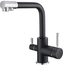 Смеситель для кухни Emar Quartz 3003N.12 Оникс