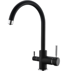 Смеситель для кухни Emar Quartz 3007.12 Оникс