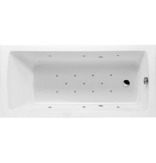 Акриловая ванна Excellent Aquaria WAEX.AQU15.RELAX 150x70 см, с гидромассажем, с каркасом, со сливом-переливом