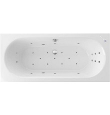 Акриловая ванна Excellent Oceana Slim WAEX.OCE16S.ULTRA 160x75 см, с гидромассажем, с каркасом, со сливом-переливом