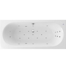 Акриловая ванна Excellent Oceana Slim WAEX.OCE17S.ULTRA 170x75 см, с гидромассажем, с каркасом, со сливом-переливом