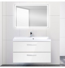Мебель для ванной комнаты BelBagno Aurora 90 bianco lucido