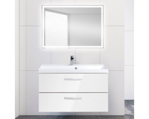 Мебель для ванной комнаты BelBagno Aurora 90 bianco lucido