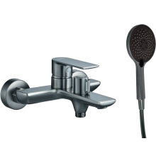 Смеситель для ванны с душем Haiba HB60505-3 пепельный
