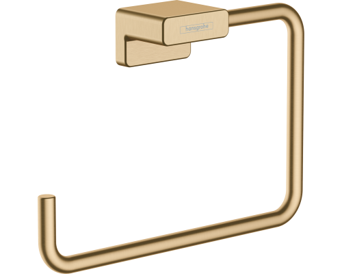 Полотенцедержатель Hansgrohe AddStoris 41754140 шлифованная бронза