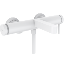 Смеситель для ванны с душем Hansgrohe Finoris 76420700 матовый белый