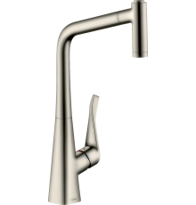 Смеситель для кухни Hansgrohe Metris M71 14780800 сталь