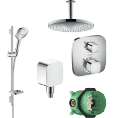 Душевой комплект Hansgrohe Raindance Select E 300 27337000+26620000+26457000+15708000+1800180