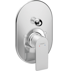Смеситель для ванны с душем Hansgrohe Rebris E 72459000 хром