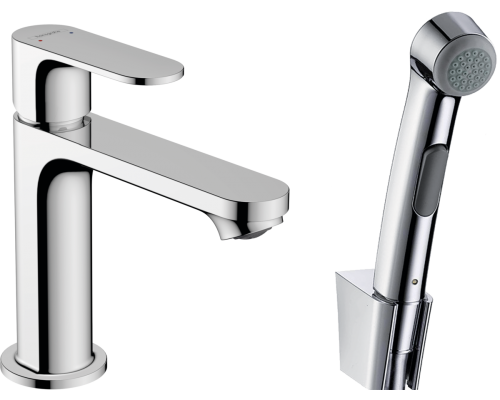 Смеситель для раковины Hansgrohe Rebris S 72215000 с гигиеническим душем, хром