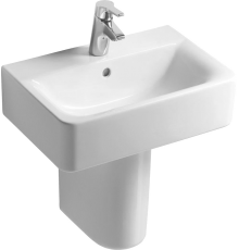 Раковина Ideal Standard Connect Cube E784401 55 см, с полупьедесталом