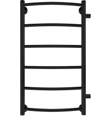 Полотенцесушитель водяной Indigo Arc LASW70-30BR-б/п-50 боковое подключение, черный муар