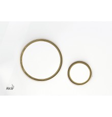 Кнопка смыва AlcaPlast Thin THIN M775 белый / золото