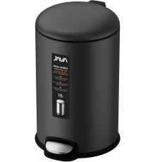 Мусорное ведро Java S-885-12Q 12 л, графит