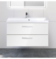 Тумба под раковину BelBagno Aurora 90 bianco lucido
