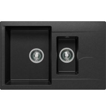 Мойка кухонная Polygran Brig 770 черная