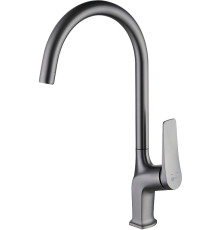 Смеситель для кухни Lemark Bronx LM3705GM графит