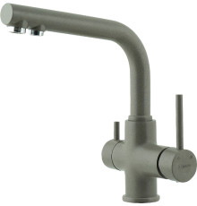 Смеситель для кухни Lemark Comfort LM3061PGS серый шелк