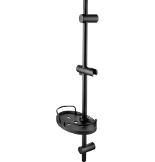 Душевая штанга Lemark LM3775BL черная матовая