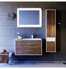 Мебель для ванной комнаты Aqwella 5 stars Malaga 90 R крафт темный