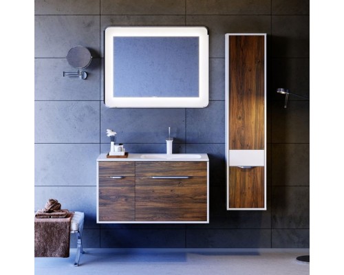 Мебель для ванной комнаты Aqwella 5 stars Malaga 90 R крафт темный