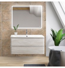 Мебель для ванной комнаты BelBagno Albano 80 подвесная, rovere vintage bianco