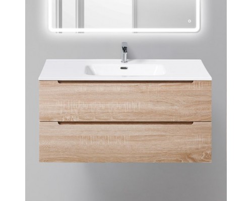 Тумба с раковиной BelBagno Etna 100 rovere bianco
