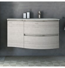 Тумба с раковиной Cezares Vague 104 R rovere sbiancato