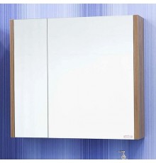 Зеркало-шкаф Sanflor Ларго R, 80, вяз швейцарский