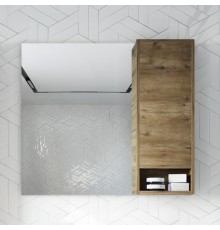 Зеркало STWORKI Карлстад R 90 дуб рустикальный