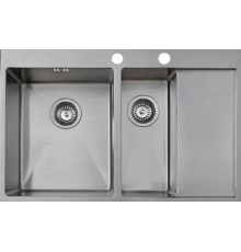 Мойка кухонная Seaman Eco Marino SMB-7851DRS с клапан-автоматом
