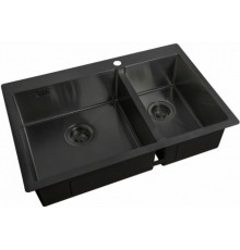 Мойка кухонная Zorg Light ZL R 780-2-510-L GRAFIT