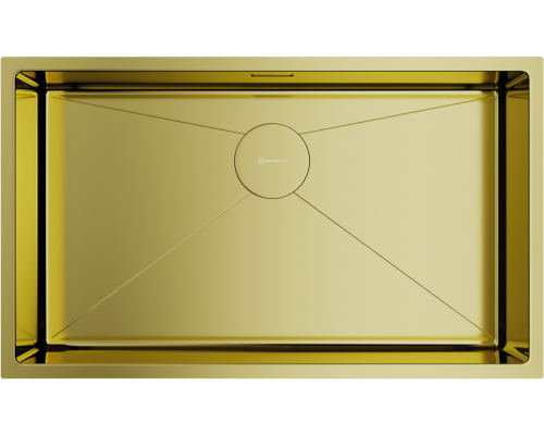 Мойка кухонная Omoikiri Taki 74-U/IF-LG, светлое золото